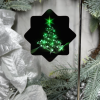 Green lit Christmas Tree