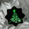 Green lit Christmas Tree