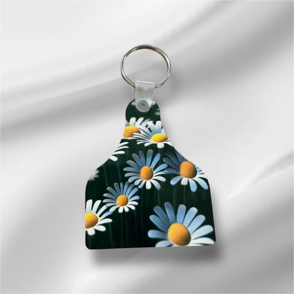 3D Daisy Key Chain