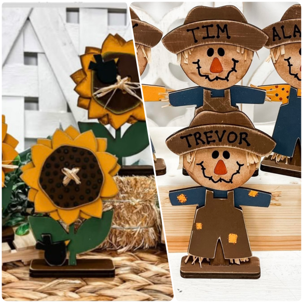 Craft with Friends - Fall 25 Scarecrow and Sunflowers