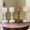 Candlestick Stand Set Candle Stick Display Stand - Stained