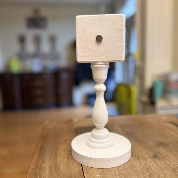 Candle Stick Display Stand - Workshop - White