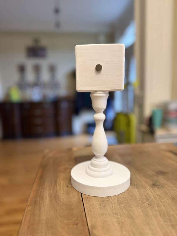 Candlestick White Candle Stick Display Stand - Workshop - White