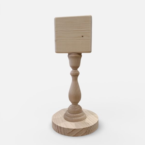 Candle Stick Display Stand - Unpainted