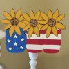 USA Sunflower Jars Sip and Craft - Patriotic Wood Displays Workshop 6/11/26